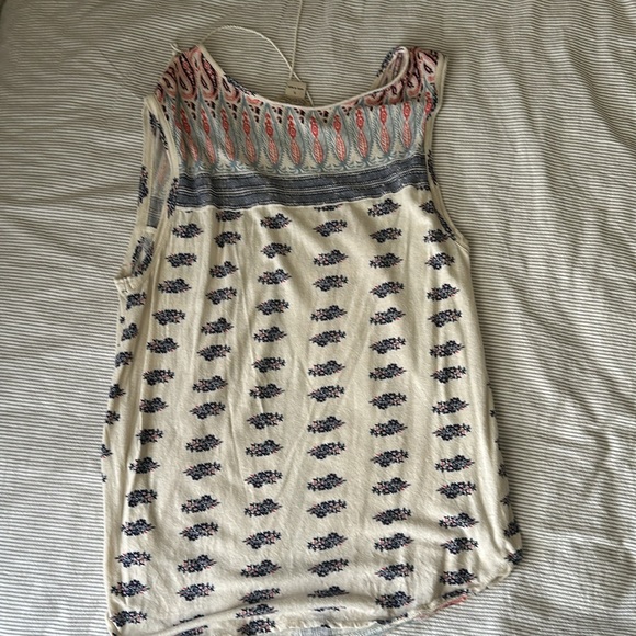 Patterned lucky brand top - Picture 4 of 4